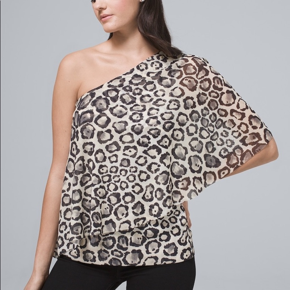 NWT White House Black Market Shirt Blouse Top Sz S